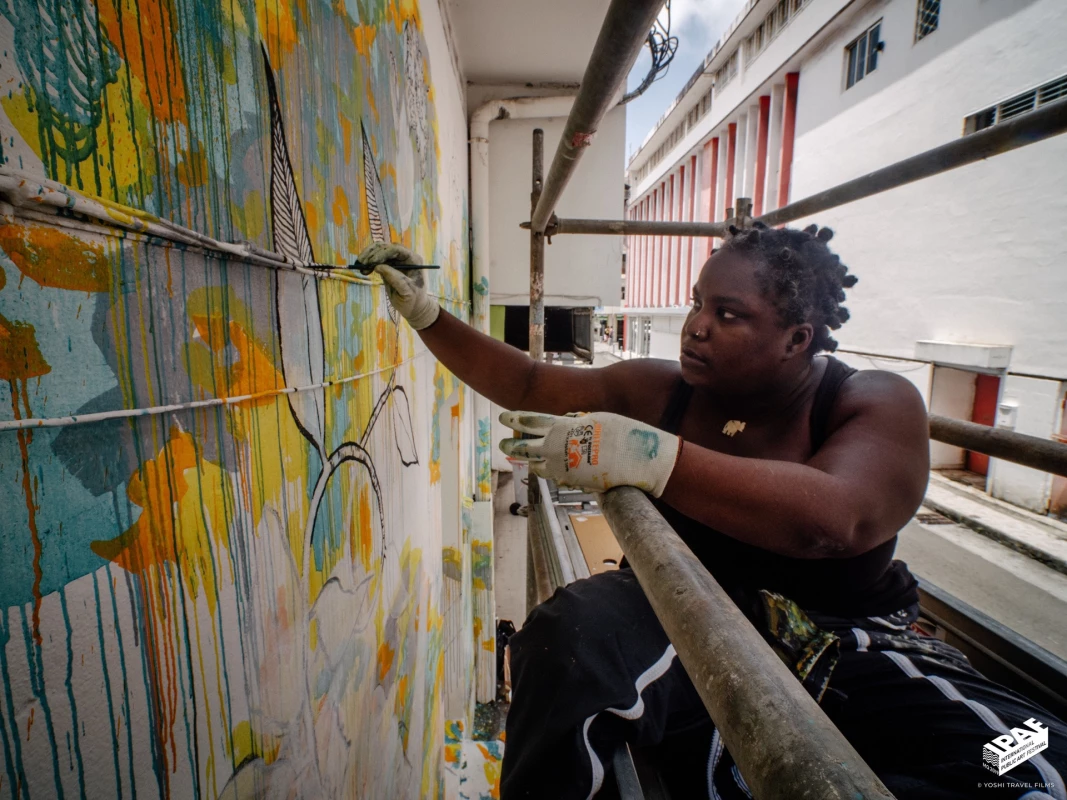 Milmurs production, Street-art, Martinique, Montréal, Siapoc