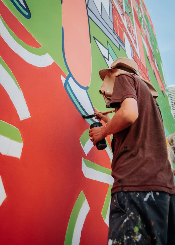 Milmurs production, Street-art, Martinique, Montréal, Brothers of light - festival fort de france 2019