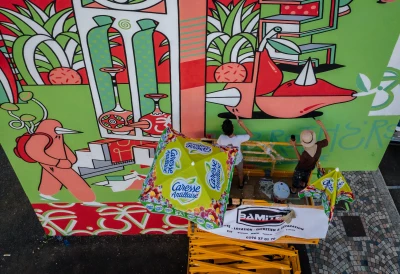 Milmurs production, Street-art, Martinique, Montréal, Brothers of light - festival fort de france 2019