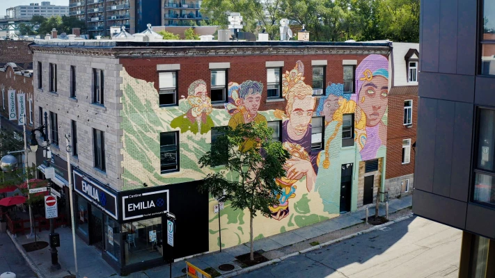 Milmurs production, Street-art, Martinique, Montréal, Doras - festival montréal 2022