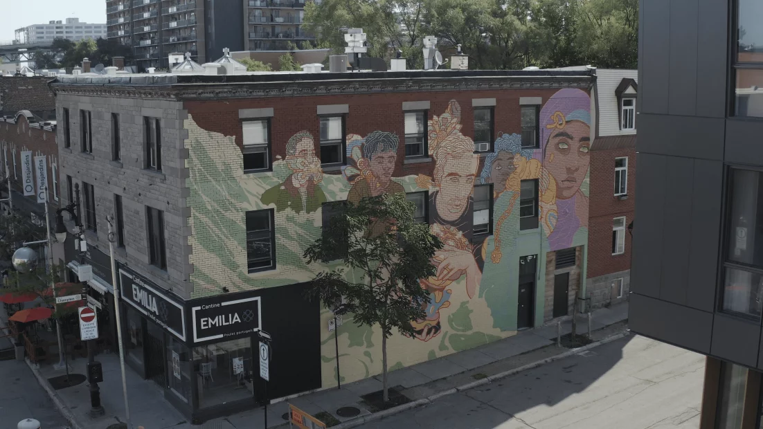 Doras - festival montréal 2022 - Milmurs Production - Street-Art - Art-mural