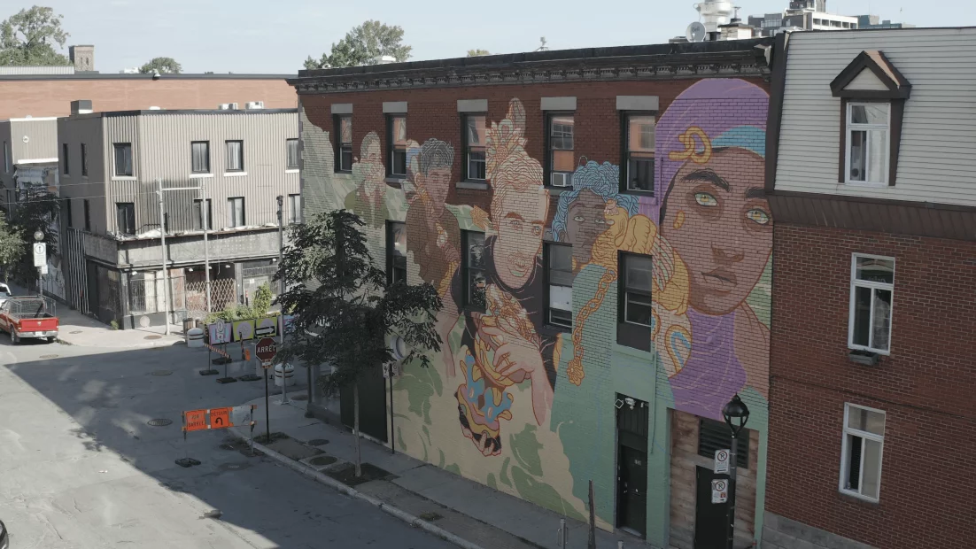 Doras - festival montréal 2022 - Milmurs Production - Street-Art - Art-mural