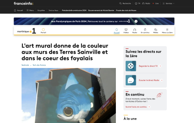 Milmurs production, Street-art, Martinique, Montréal, Festival Milmurs Martinique 2020