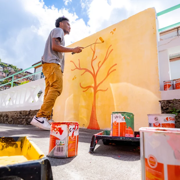 les petites tables Milmurs production, Street-art, Martinique, Montréal