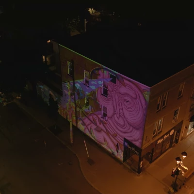 Milmurs production, Street-art, Martinique, Montréal, Luca Ledda - Festival Montréal 2024