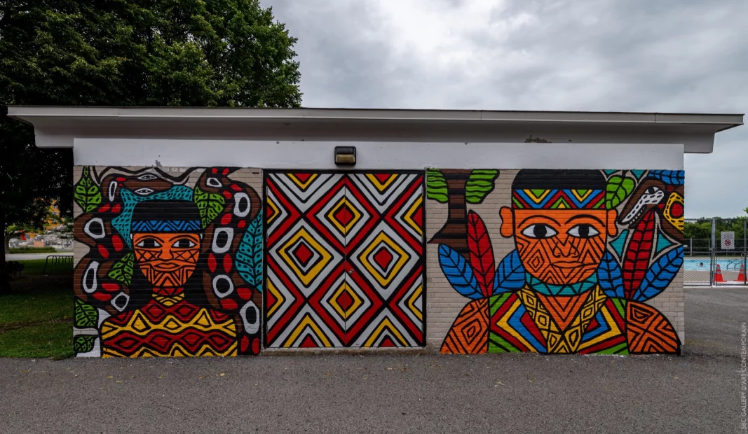 Mahku - Festival Montréal 2023 - Milmurs Production - Street-Art - Art-mural