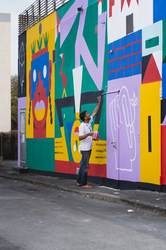 Milmurs production, Street-art, Martinique, Montréal, Maubeuge : Bilel Allem 2020