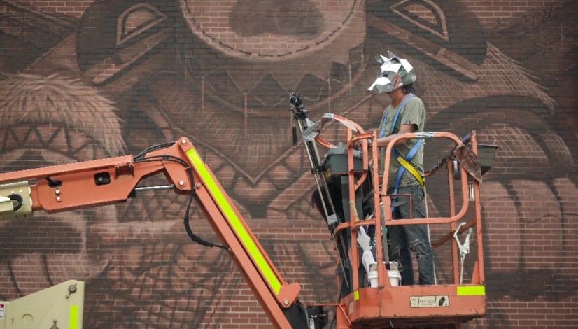 Milmurs production, Street-art, Martinique, Montréal, PAM Montréal 2020