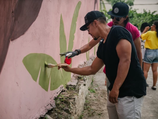 Milmurs production, Street-art, Martinique, Montréal, Ruben Carrasco - festival fort de france 2019