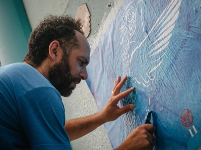 Milmurs production, Street-art, Martinique, Montréal, Stew festival martinique 2019