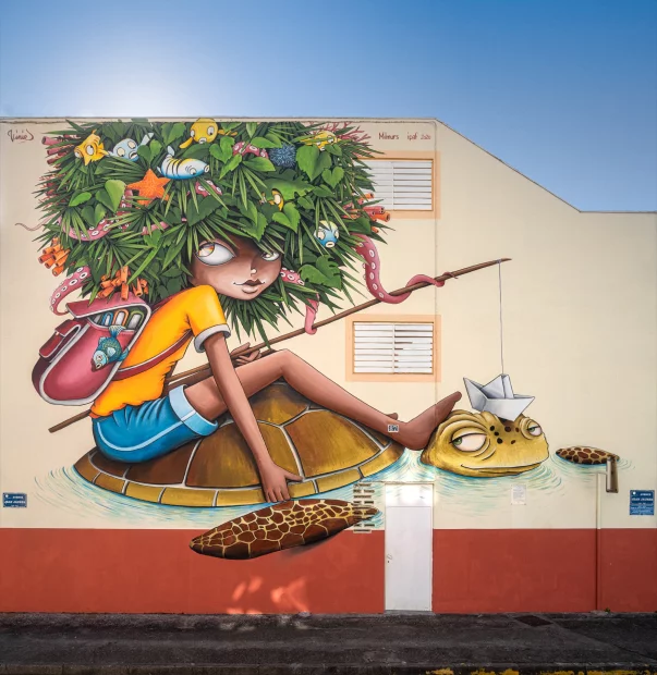 Vinie Graffiti festival fort de france 2020