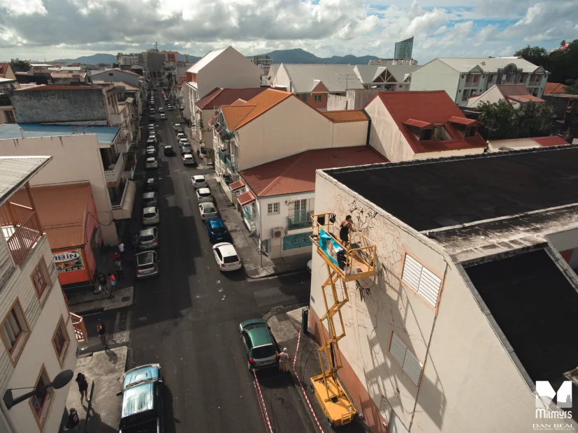 Vinie Graffiti festival fort de france 2020